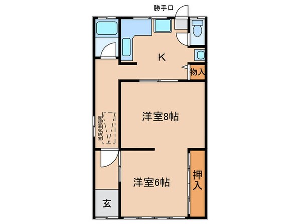 平屋C宅の物件間取画像